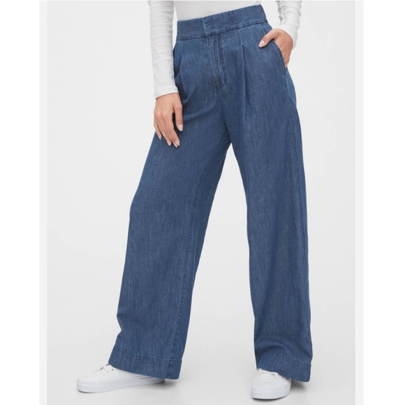 GAP Jeans Gap High Rise Wide Leg Pant Tall Poshmark